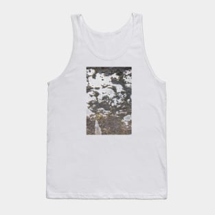 Grey tones on a scratch eroding surface Tank Top